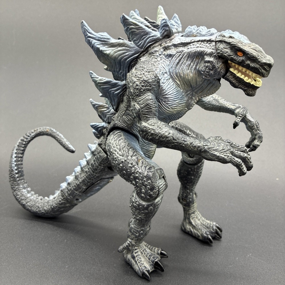 Vintage 1998 Trendmasters Godzilla Zilla 8" Action Figure Toho TriStar Kaiju Toy